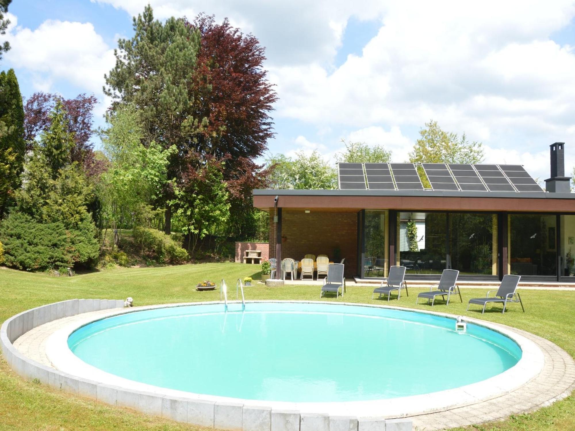 Luxury Villa With Swimming Pool Stavelot Zewnętrze zdjęcie